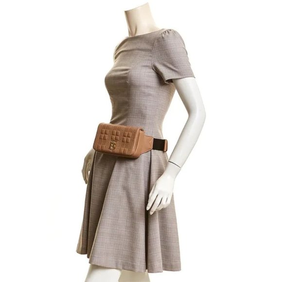 Burberry Handbags - New Burberry Lola Quilted Lambskin Belt Bag
